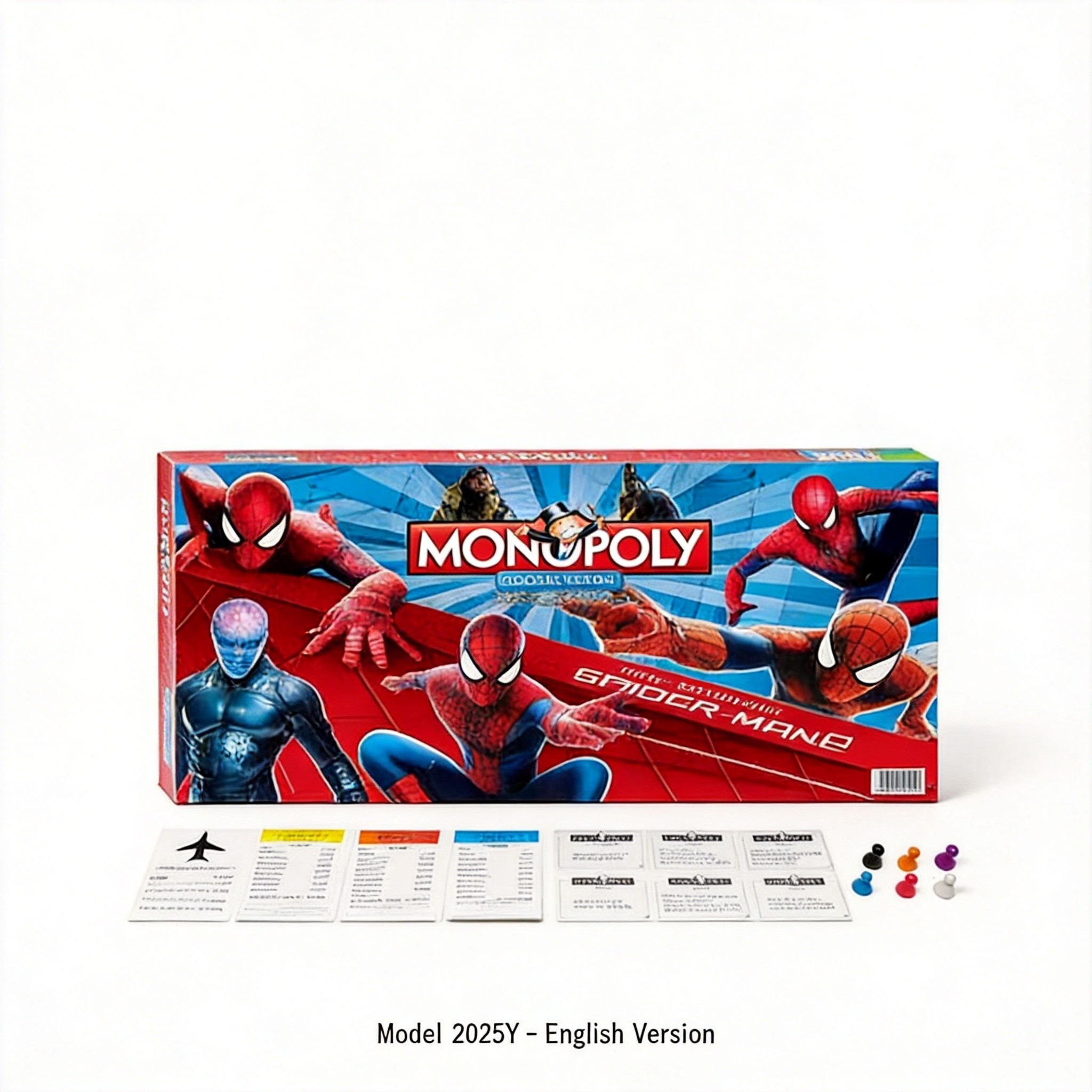 Hasbro Game Monopoly - لعبة سبايدر مان مونوبولي - اختيار