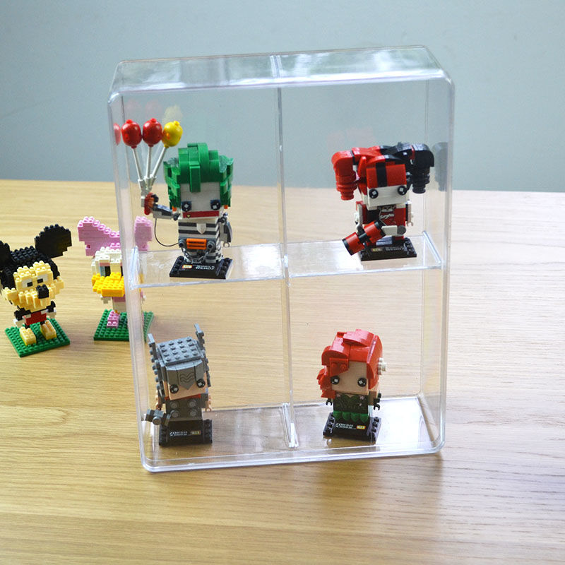 18 شبكة صندوق عرض أكريليك لتخز - مراجعة Lego Minifigure Holder وسعره