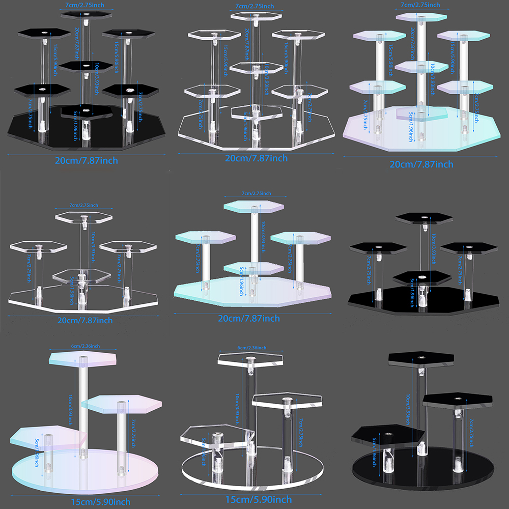 حامل عرض أكريليك متعدد الطبقات - مراجعة Pop Display Shelf وسعره
