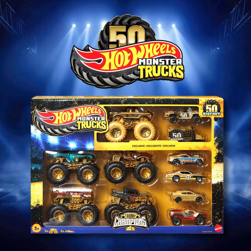 مجموعة سيارات هوت ويلز مونستر  - مراجعة Hot Wheels Car Monster Trucks وسعره